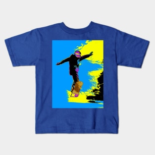 Snowboarder Flight - Snowboarder Kids T-Shirt